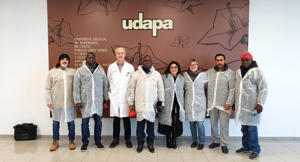 Una delegación congoleña visita Udapa