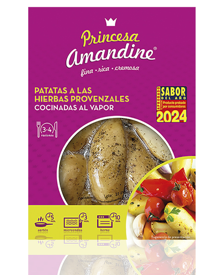 Princesa Amandine con hierbas provenzales